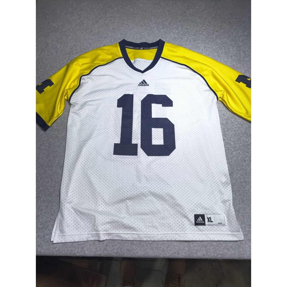 Vintage Adidas Men's XL Denard Robinson University of Michigan Football Jersey